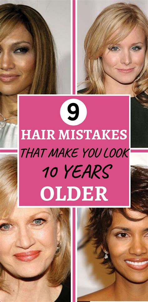 Do certain hair colors make you look older?