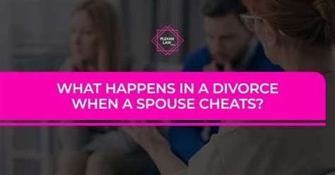 Do cheaters feel guilty after divorce?