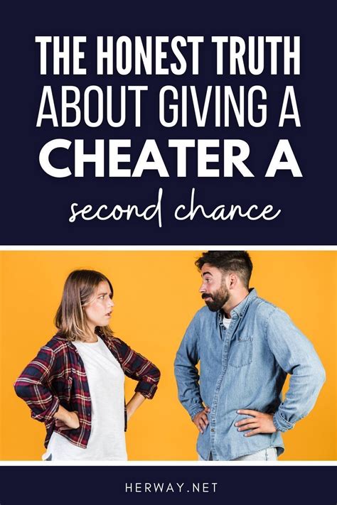 Do cheaters need second chance?