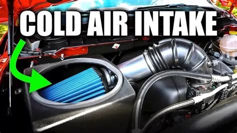 Do cold air intakes increase HP?