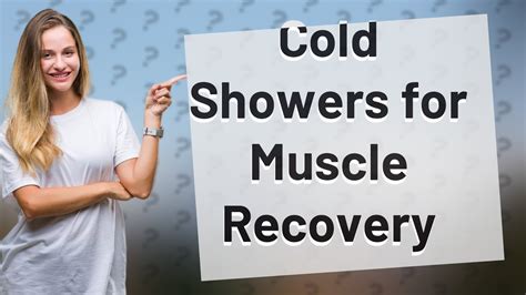 Do cold showers help muscle recovery?