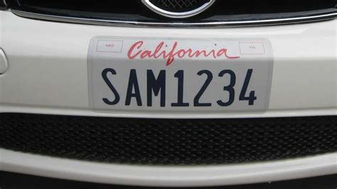Do cops care about front license plate California reddit?