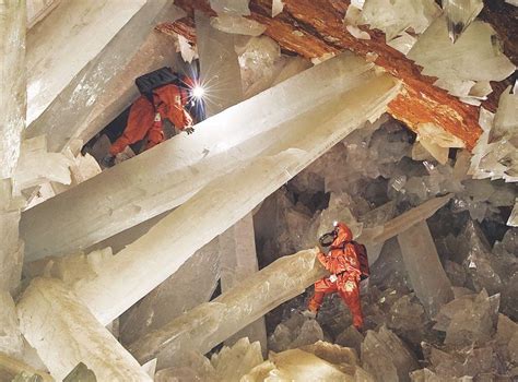 Do crystals grow in caves?