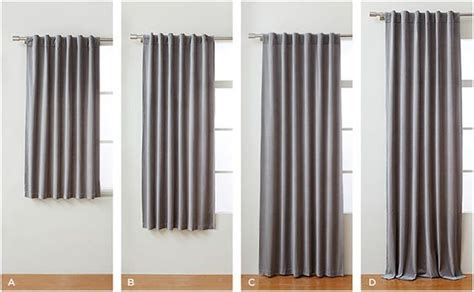 Do curtains look better short or long?