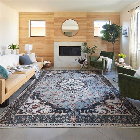 Do dark rugs make a room look smaller?