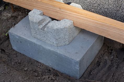 Do deck blocks need to be buried?