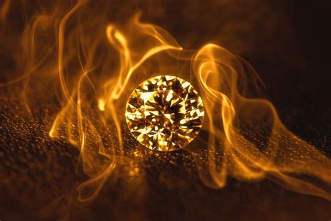 Do diamonds burn or melt?