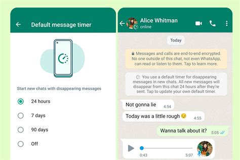 Do disappearing messages disappear for both people?