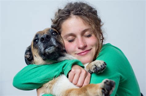 Do dogs know if we hug them?