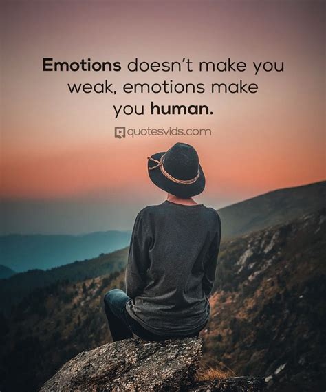 Do emotions make you weak?