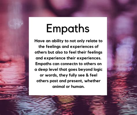 Do empaths heal people?
