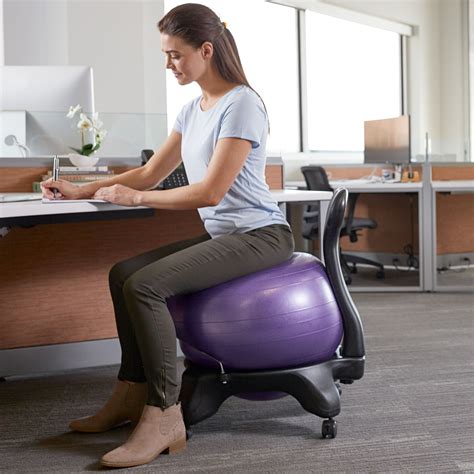 Do exercise ball chairs help you lose weight?