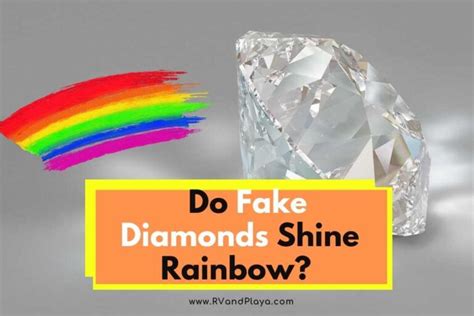 Do fake diamonds shine in the sun?