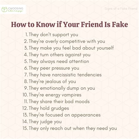 Do fake friends change?