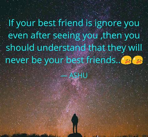Do fake friends ignore you?