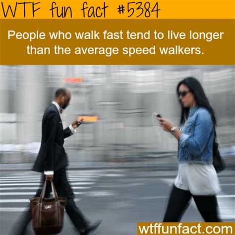 Do fast walkers live longer?