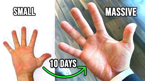 Do fingers get bigger with age?