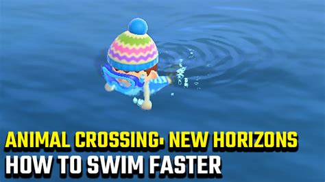 Do flippers help you swim faster in Animal Crossing?