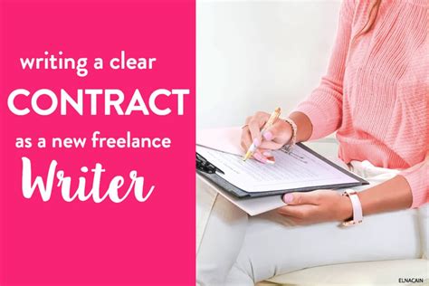 Do freelancers write their own contracts?