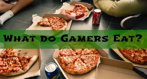 Do gamers forget to eat?
