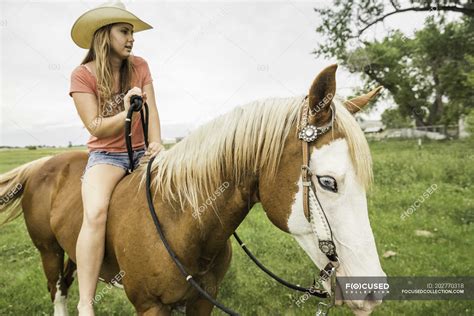 Do girls get pleasure from riding horses?