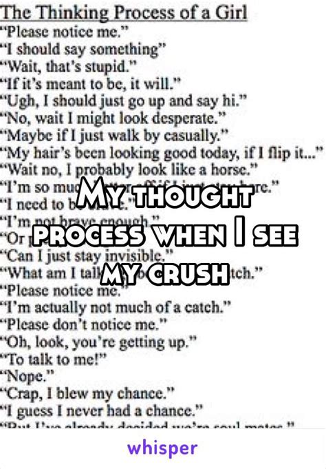 Do girls think about their crushes?