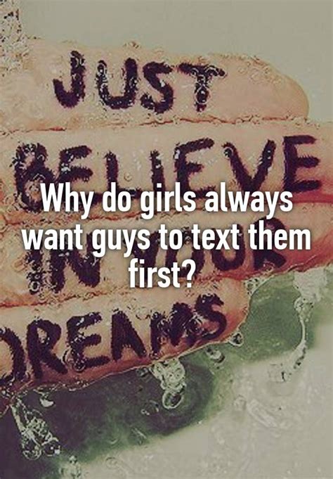 Do girls want guys to text them everyday?