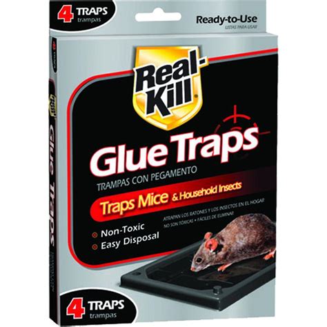 Do glue traps poison mice?