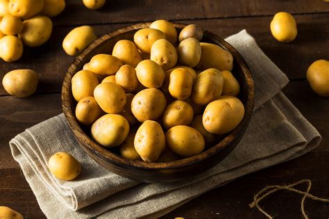Do gold potatoes have less starch?