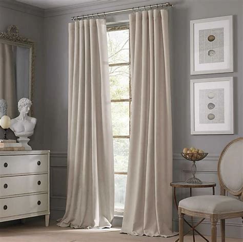 Do grey curtains go with cream walls?