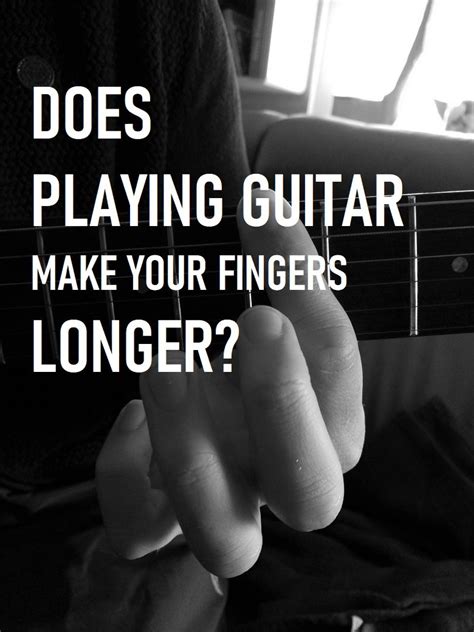Do guitarists have long fingers?