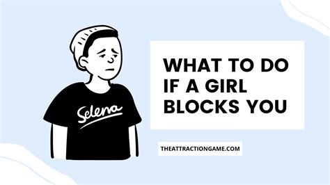 Do guys care if a girl blocks them?