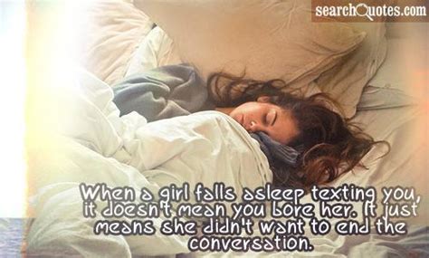 Do guys find it cute when a girl falls asleep?