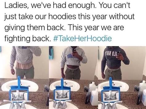 Do guys like it when girls steal their hoodies?