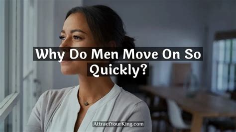 Do guys move on easily?