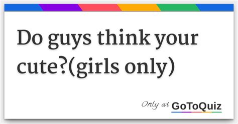 Do guys think about girls they like a lot?