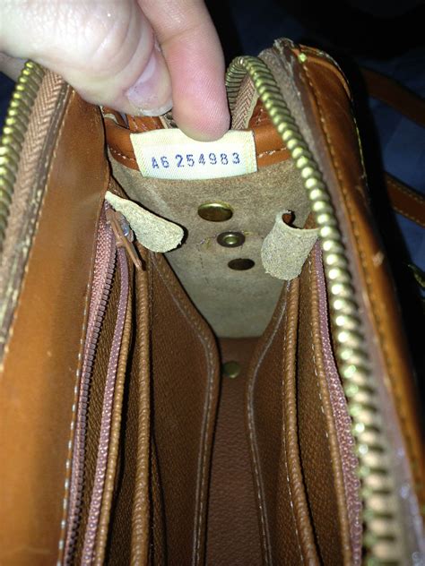Do handbags have serial numbers?