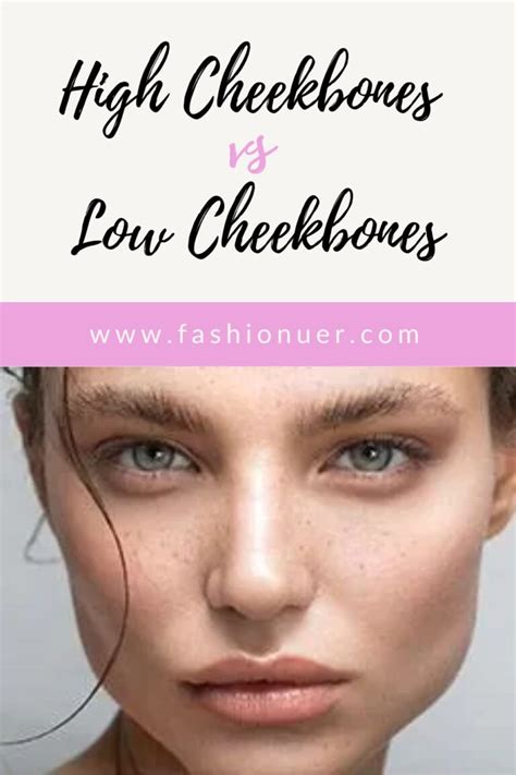 Do high cheekbones age you?
