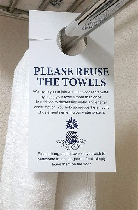 Do hotels know if you take a towel?
