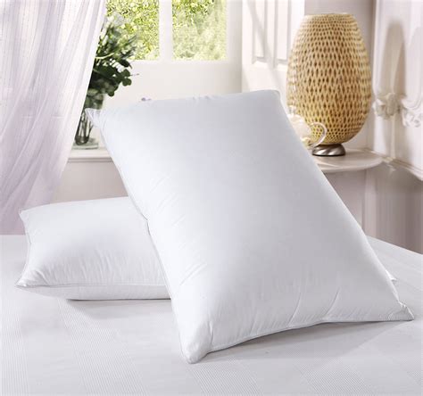 Do hotels use real down pillows?