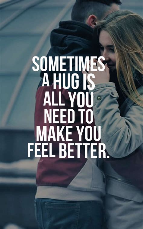 Do hugs lead to love?