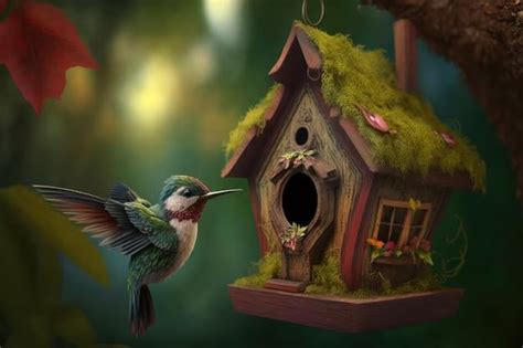 Do hummingbirds like feeders close to the house?