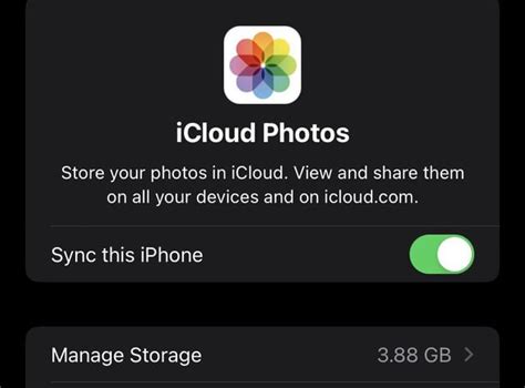 Do iCloud photos take up space on iPhone?