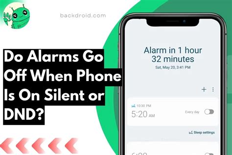 Do iPhone alarms go off in silent mode?