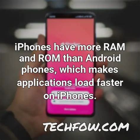 Do iPhones have ROM?