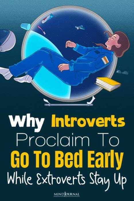 Do introverts go to bed early?