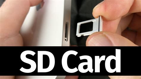 Do iphones have SD cards?