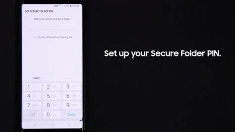 Do iphones have a Secure Folder?