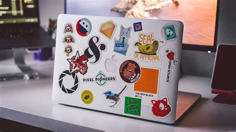 Do laptop stickers come off easily?