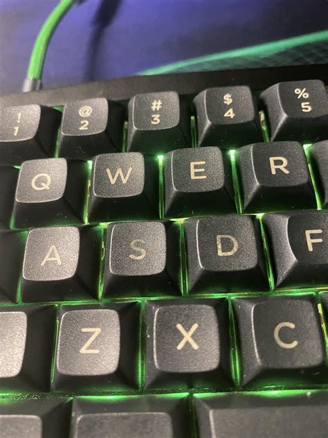 Do laser etched keycaps fade?